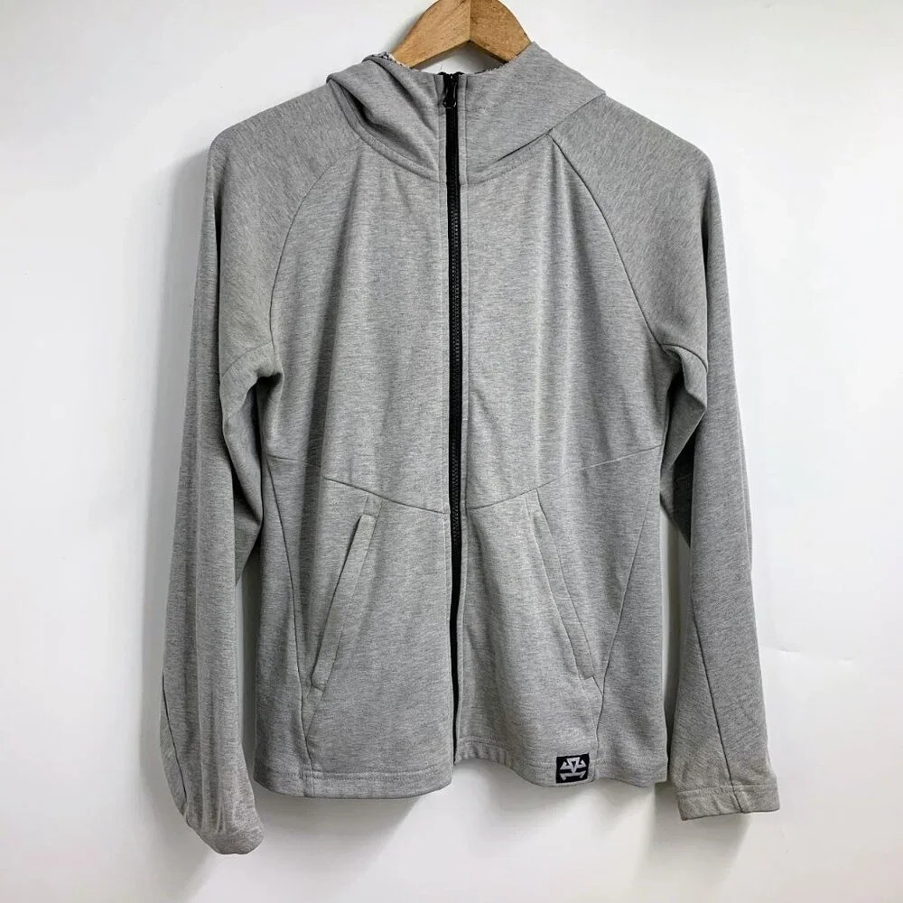 Rarr Women's Full Zip Cotton Long Sleeve Hoodie‎ Sweatshirt Size XS